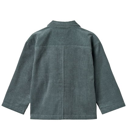 Wheat Skjorte - Fløjl - Sage - Stormy Weather Wheat Skjorte - Fløjl - Sage - Stormy Weather