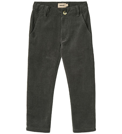 Wheat Fløjlsbukser - Hugo - Black Sea Wheat Fløjlsbukser - Hugo - Black Sea