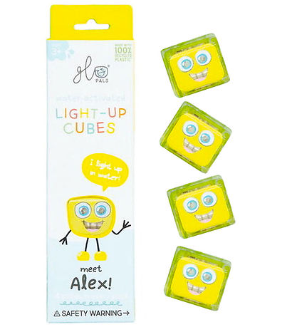 Glo Pals Alex Cubes - Yellow