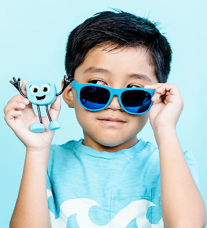 Glo Pals Figur/Sansekuber m. Lys - Blair - Blå