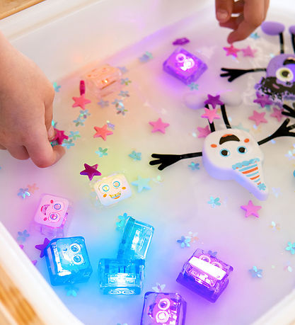 Glo Pals Figur/Sansekuber m. Lys - Blair - Blå