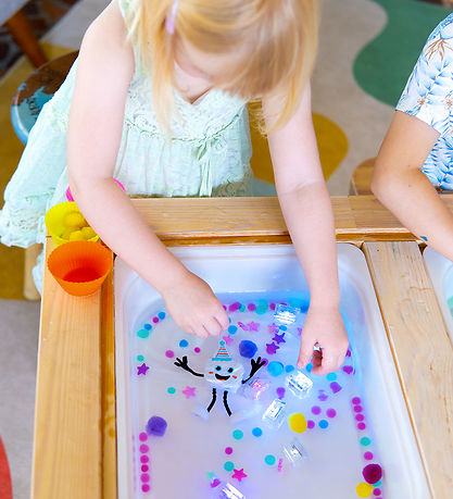 Glo Pals Figur/Sansekuber m. Lys - Party Pal - Hvid