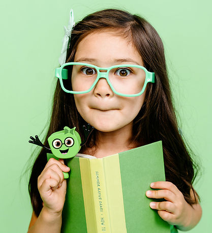 Glo Pals Figur/Sansekuber m. Lys - Pippa - Grøn