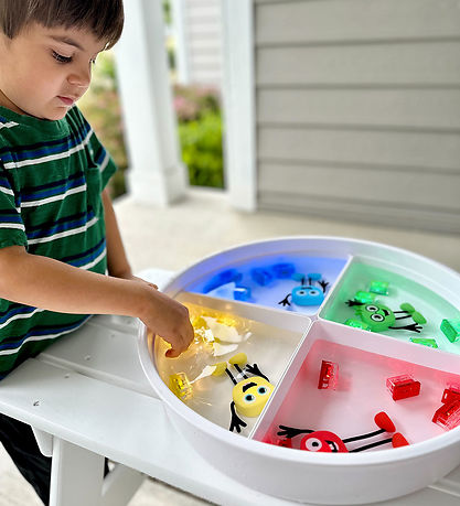 Glo Pals Figur/Sansekuber m. Lys - Pippa - Grøn