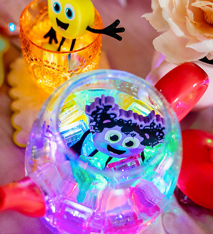 Glo Pals Figur/Sansekuber m. Lys - Lumi - Lilla