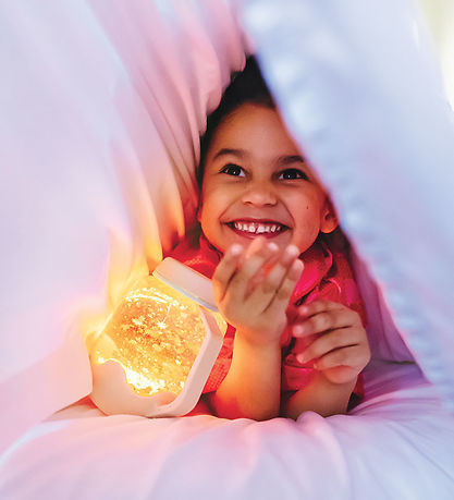 Glo Pals Sansekrukke m. Lys - Cozy Cloud