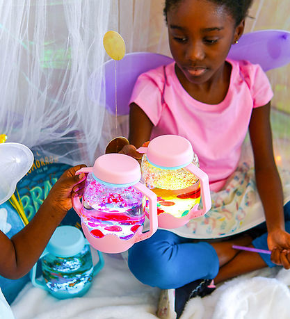 Glo Pals Sansekrukke m. Lys - Bubblegum Pink