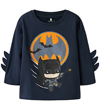 Name It Bluse - NmmOlej - Batman - Navy Blazer Name It Bluse - NmmOlej - Batman - Navy Blazer