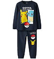 Name It Nattøj - 2-delt - NmmOstyr - Pokemon - Navy Blazer