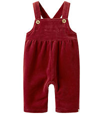 Lil Atelier Smækbukser - Velour - NbfSaga - Loose - Red Dahlia
