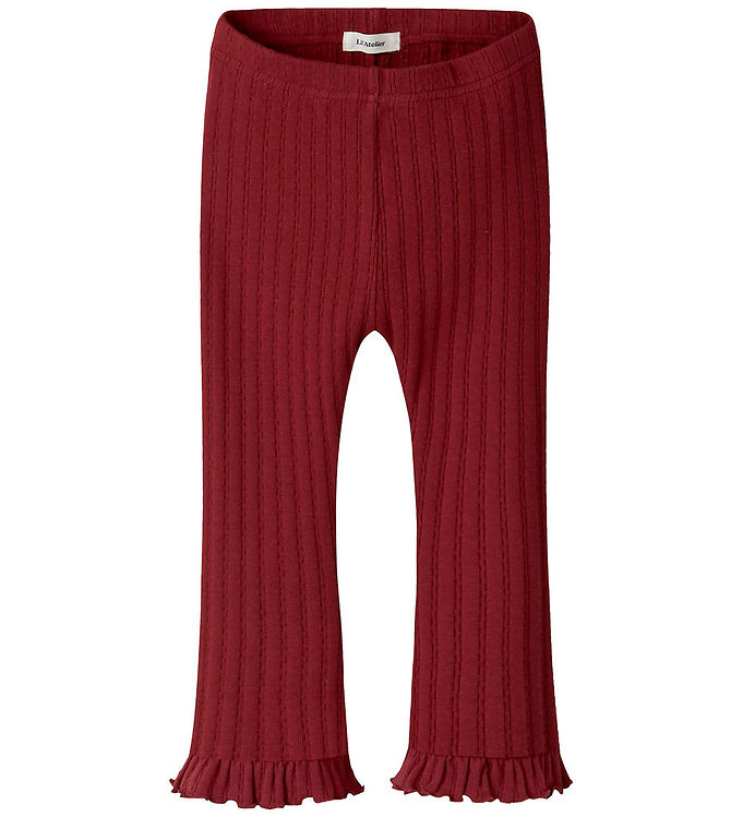 Lil' Atelier Leggings - Bootcut - Rib - NmfRita