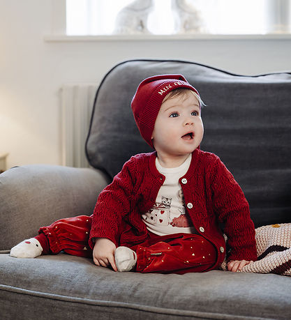 Hust and Claire Cardigan - Strik - HCCilja - Teaberry m. Hulmøns