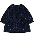 Hust and Claire kjole - Velour - HCKis - More Navy m. Guld Hjert Hust and Claire kjole - Velour - HCKis - More Navy m. Guld Hjert
