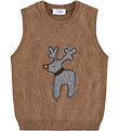 Hust and Claire Vest - Strik - HCPerry - Deer - Coffee Melange