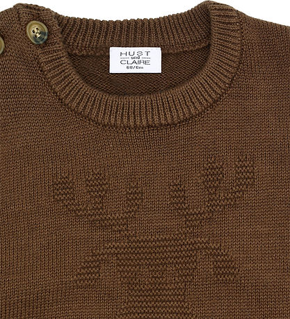 Hust and Claire Vest - Strik - HCPerry - Moose - Brown stone