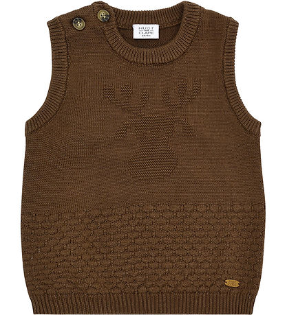 Hust and Claire Vest - Strik - HCPerry - Moose - Brown stone