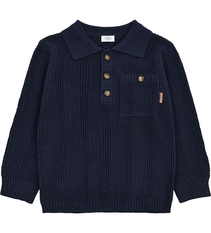 Hust and Claire Bluse - Strik - HCPelle - Structure - More Navy