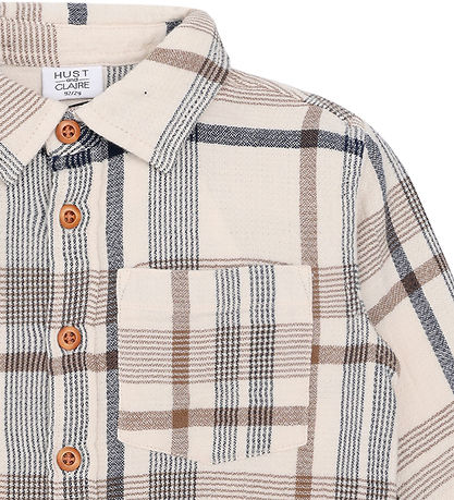 Hust and Claire Skjorte - HCRavn - Kit m. Tern