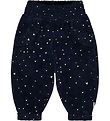 Hust and Claire Bukser - Velour - HCTrine - More Navy m. Guld Hj