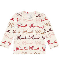 Hust and Claire Bluse - Rib - HCAmma - Bow - Sugar