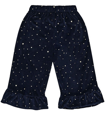 Hust and Claire Velourbukser - HCTeresa - More Navy m. Guld