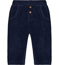 Hust and Claire Fløjlsbukser - HCGordon - Ottoman - More Navy