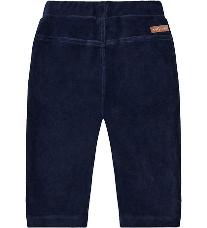 Hust and Claire Fløjlsbukser - HCGordon Ottoman - More Navy