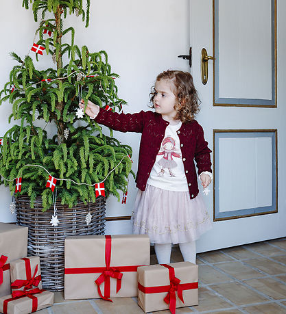 Hust and Claire Bluse - HCAlma - Sugar m. Skøjter