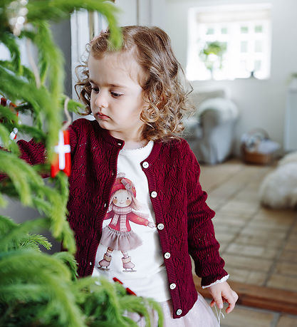 Hust and Claire Bluse - HCAlma - Sugar m. Skøjter