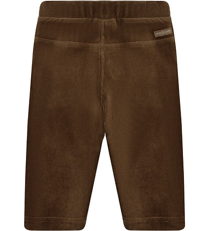 Hust and Claire Fløjlsbukser - HCGordon Ottoman - Brown stone