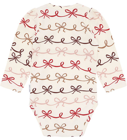 Hust and Claire Body l/æ - Rib - HCBritt - Sugar m. Sløjfer Hust and Claire Body l/æ - Rib - HCBritt - Sugar m. Sløjfer