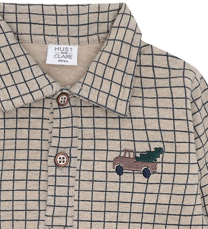 Hust and Claire Sweatshirt - HCSofus - Biscuit m. Tern Hust and Claire Sweatshirt - HCSofus - Biscuit m. Tern