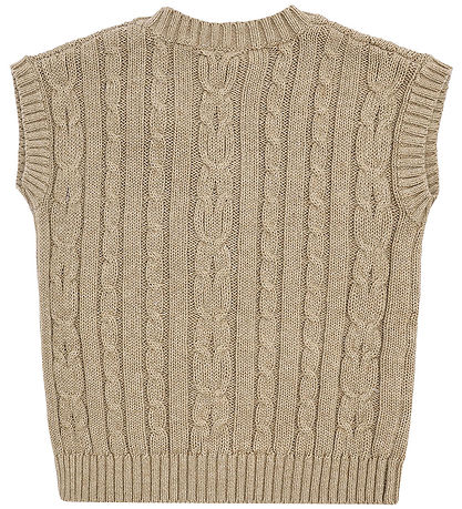 Hust and Claire Vest - HCPrinco - Strik - Biscuit Hust and Claire Vest - HCPrinco - Strik - Biscuit