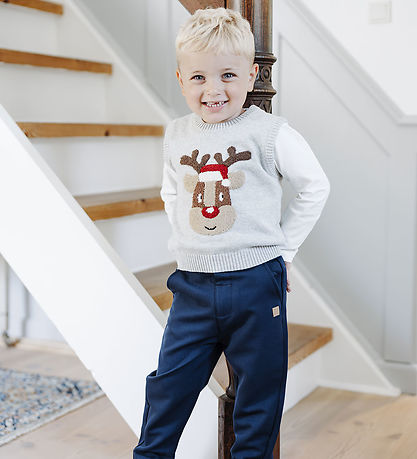 Hust and Claire Fløjlsbukser - HCTage - More Navy