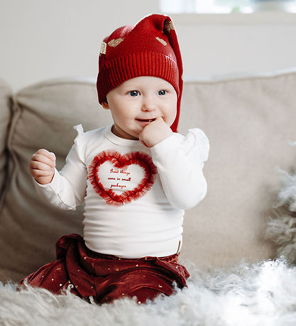 Hust and Claire Nissehue - HCFiliz - Teaberry m. Hjerter Hust and Claire Nissehue - HCFiliz - Teaberry m. Hjerter