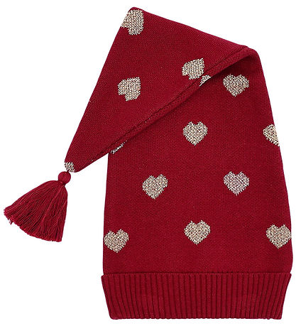 Hust and Claire Nissehue - HCFiliz - Teaberry m. Hjerter Hust and Claire Nissehue - HCFiliz - Teaberry m. Hjerter