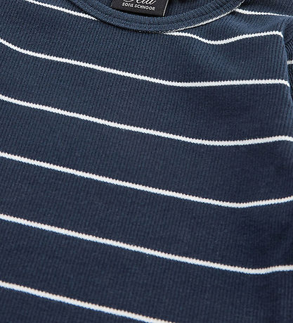 Sofie Schnoor Bluse - Rib - Dark Blue