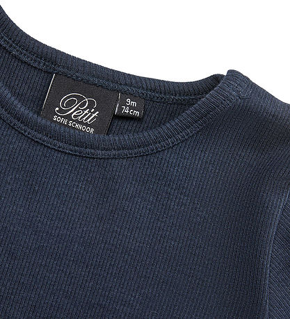 Sofie Schnoor Bluse - Rib - Arizona - Dark Blue Sofie Schnoor Bluse - Rib - Arizona - Dark Blue