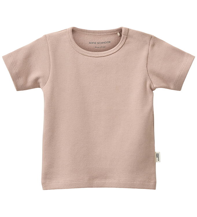 Sofie Schnoor T-shirt - Rib - Light Rose