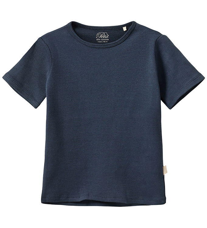 Sofie Schnoor T-shirt - Rib - Dark Blue