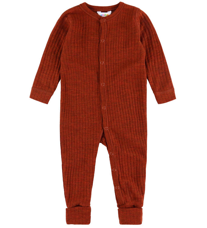 Joha Natdragt - Uld - Rib - Rust