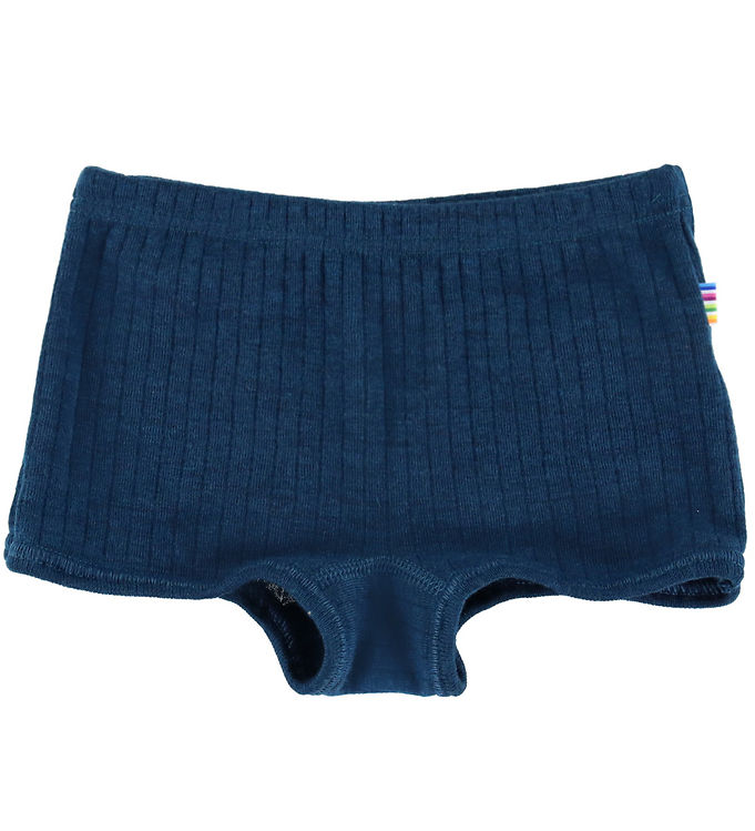 Joha Hipsters - Uld - Rib - Mørk Turkis