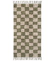 Ferm Living Gulvtæppe -Mara - Elm Green/Warm Sand