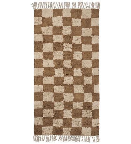 Ferm Living Gulvtæppe - Mara - 80x150 cm - Tan/Warm Sand Ferm Living Gulvtæppe - Mara - 80x150 cm - Tan/Warm Sand
