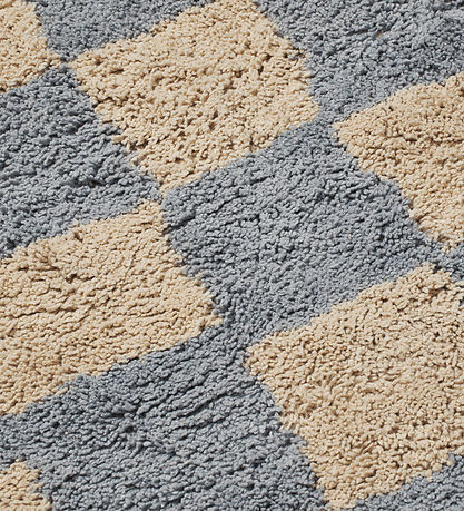 Ferm Living Gulvtæppe - Mara - 80x150 cm - Mist Blue/Warm Sand Ferm Living Gulvtæppe - Mara - 80x150 cm - Mist Blue/Warm Sand