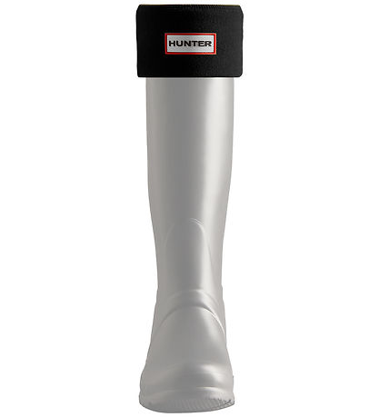 Hunter Fleece Tall Boot Sock - Black