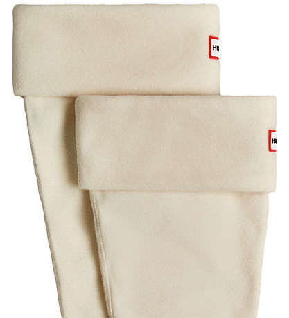 Hunter Fleece Tall Boot Sock - White