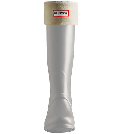 Hunter Fleece Tall Boot Sock - White