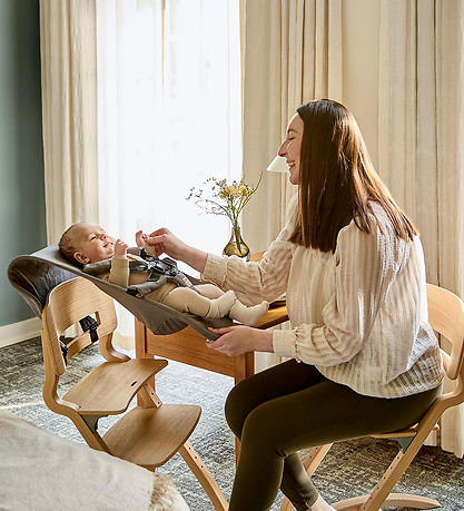 Leander Babyindsats til Højstol - Cool Grey