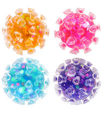 Keycraft Legetøj - Squishy Urchin Ball - Assorteret - Lilla/Lyse